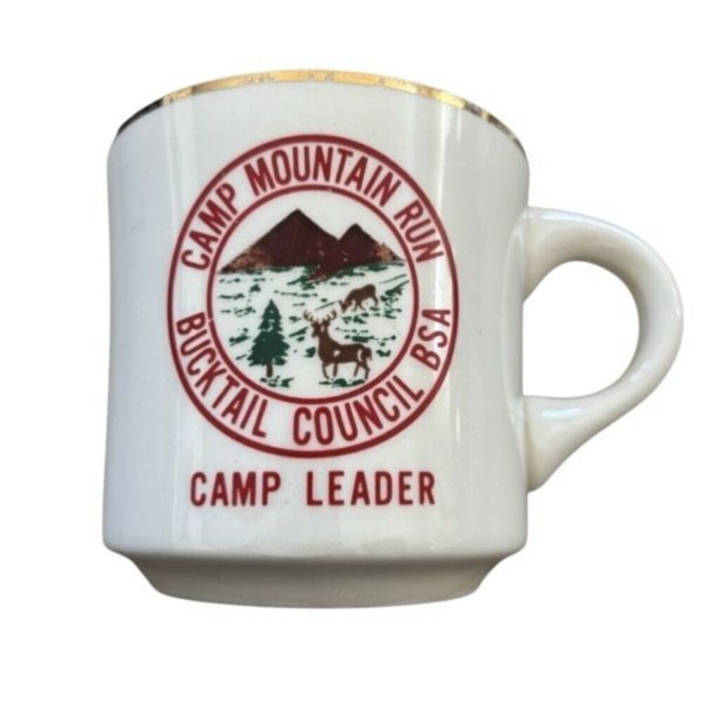 Camp Mountain Run Bucktail Council BSA Camp Leader Boy Scout Mug
